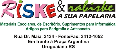 RISKE & RABISKE PAPELARIA Uruguaiana RS