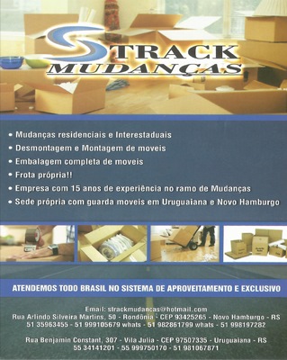 STRACK MUDANÇAS Uruguaiana RS