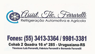 Assistência Técnica Ferrarelli Uruguaiana RS