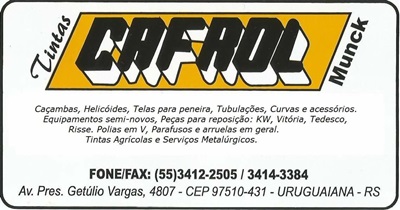 CAFROL Uruguaiana RS