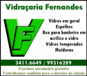 VIDRAÇARIA VIDRAÇARIA