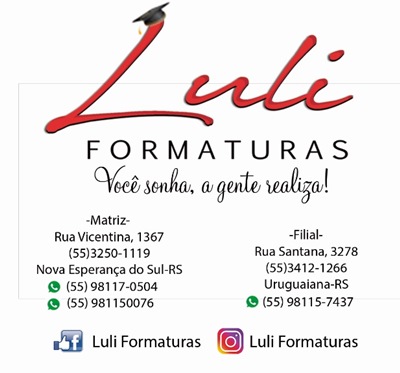 LULI FORMATURAS Uruguaiana RS